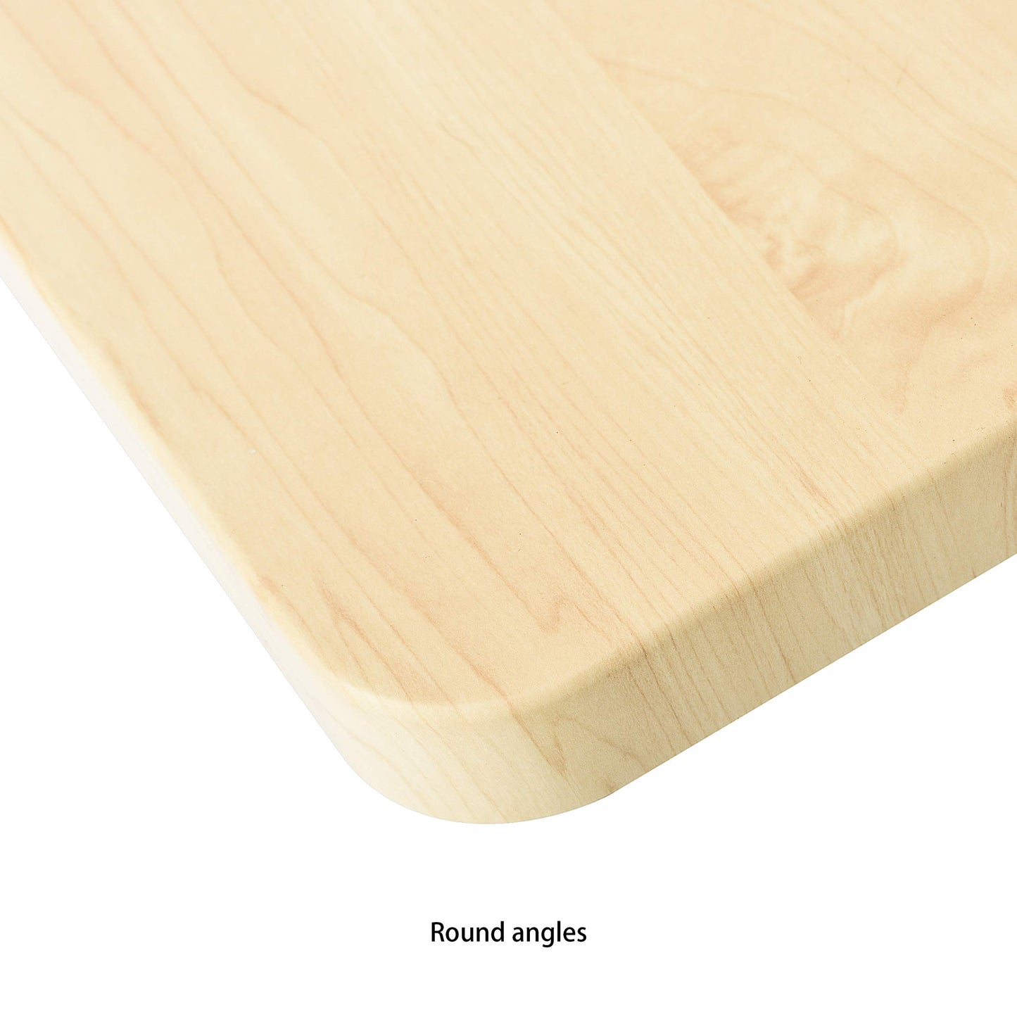 VWINDESK Wooden Material 80 inch MDF Desktop or Tabletop Only, Matching with Electric Adjustable Standing Desk Frame,with 80mm gromment Holes,Natural Color(80" x 30" x 1")