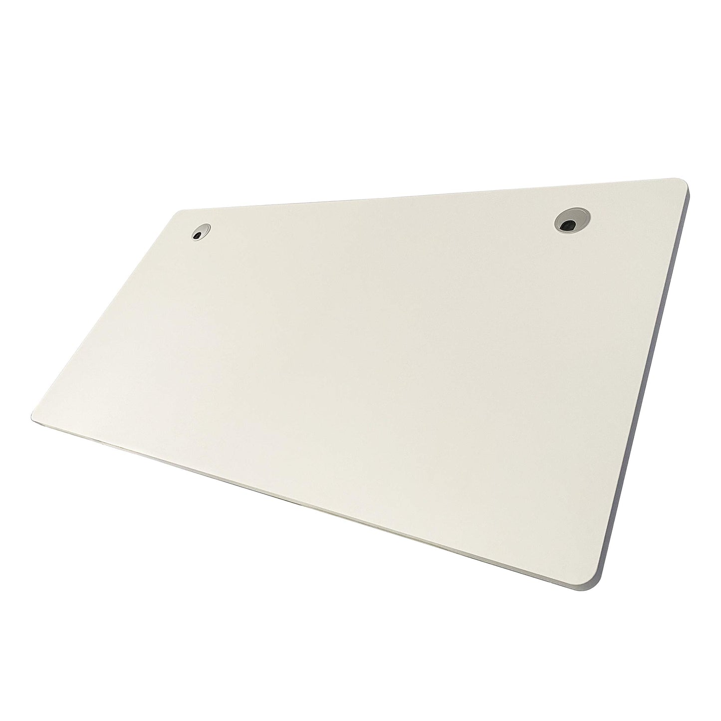VWINDESK Material de madera, escritorio o mesa de MDF de 80 pulgadas solamente, a juego con marco de escritorio eléctrico ajustable, con orificios para ojales de 80 mm, color blanco (80" x 30" x 1")