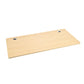 VWINDESK Matériau en bois MDF de 203,2 cm pour bureau ou table uniquement, assorti au cadre de bureau réglable électriquement, avec trous pour œillets de 80 mm, couleur naturelle (203,2 x 76,2 x 2,5 cm).