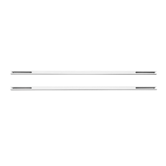 VWINDESK Riel central extendido de 1200 mm de largo para hacer que el escritorio de pie sostenga mesas de hasta 90 pulgadas, blanco