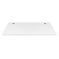 VWINDESK Wooden Material 80 inch MDF Desktop or Tabletop Only, Matching with Electric Adjustable Standing Desk Frame,with 80mm gromment Holes,White Color(80" x 30" x 1")