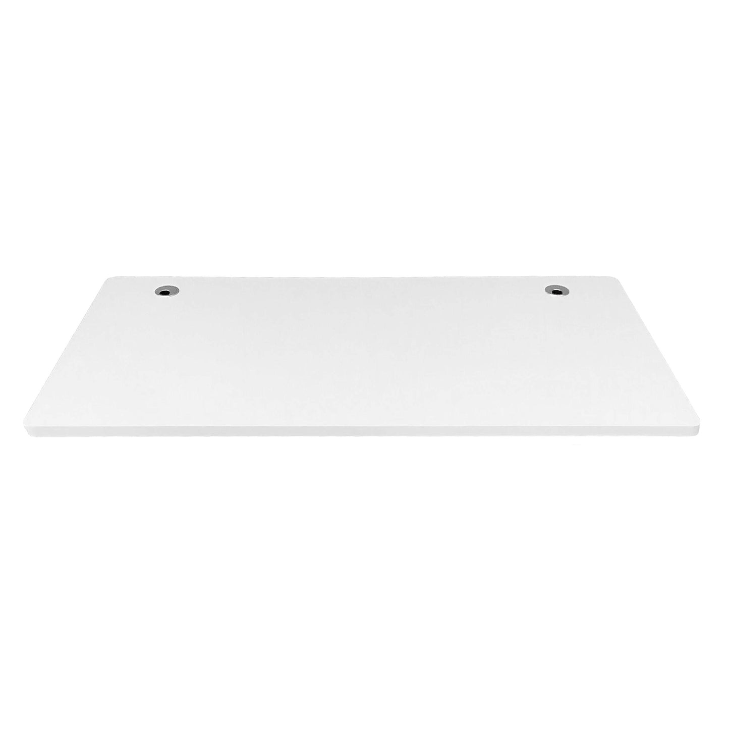 VWINDESK Material de madera, escritorio o mesa de MDF de 80 pulgadas solamente, a juego con marco de escritorio eléctrico ajustable, con orificios para ojales de 80 mm, color blanco (80" x 30" x 1")