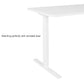 VWINDESK Wooden Material 80 inch MDF Desktop or Tabletop Only, Matching with Electric Adjustable Standing Desk Frame,with 80mm gromment Holes,White Color(80" x 30" x 1")