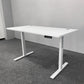 VWINDESK Material de madera, escritorio o mesa MDF de 72 pulgadas solamente, a juego con marco de escritorio eléctrico ajustable, con orificios para ojales de 60 mm, color blanco (30" x 72" x 1")